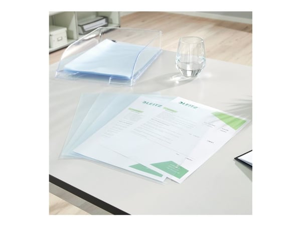 Dekk Leitz PP 130my med preging A4 - (100 stk.)