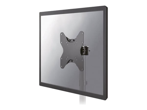 Neomounts FL40-430BL12, 75 x 75 mm, 200 x 200 mm, -15 - 10°, 0 - 120°, Terästä, Musta