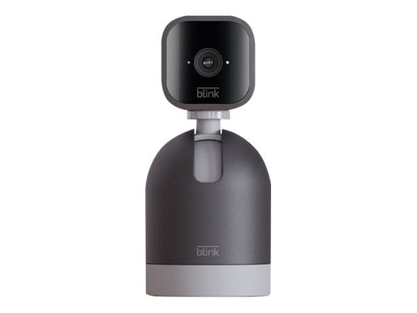 Blink Mini Pan-Tilt-kamera - mobil plug-in säkerhetskamera svart