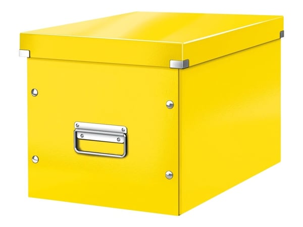 Tiedostolaatikko Click &amp; Store WOW Cube L keltainen