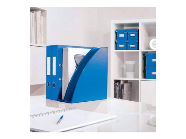 Leitz WOW Plus - Bladfil - for A4 (210 x 297 mm) - blå metallic