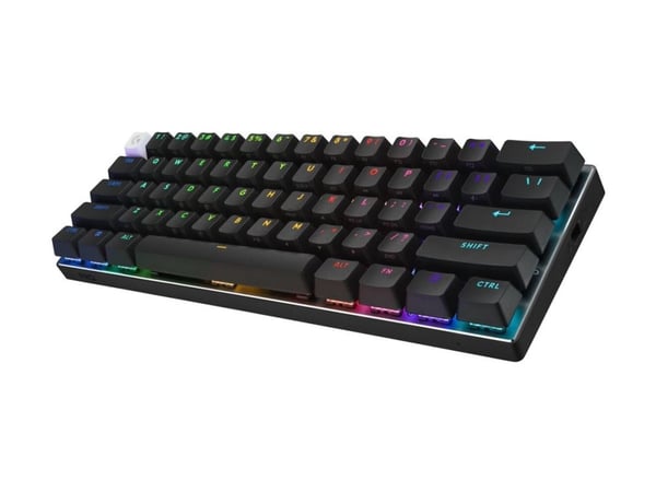 Logitech G PRO X 60 - Tastatur - gaming - 60% - TKL - bakgrunnsbelyst - trådløs - 2.4 GHz, Bluetooth - QWERTY - US International - tastsvitsj: Tact...