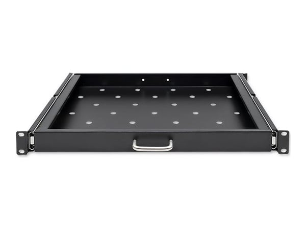 Qoltec Su laikikliu hylle for RACK skap | 600x600 | uttrekkbar