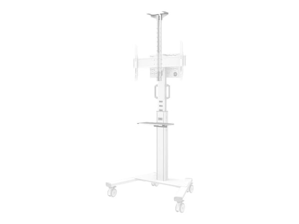 Neomounts - Monteringskomponent (i lager, kamerahylla, kameraadapterhylla, räls) - för kamera/mediabox - vit - monterbar på vagn - för P/N: FL50S-8...