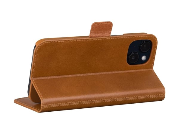 dbramante1928 Copenhagen, Folio-kotelo, Apple, iPhone 15 Plus, Ruskea