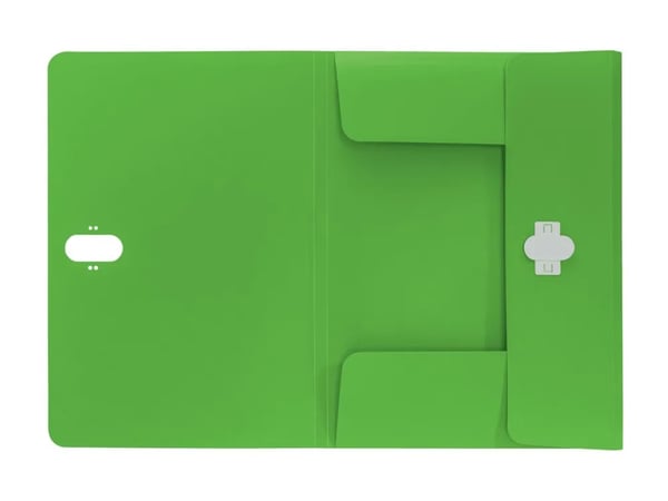 3-läppäkansio Leitz Recycle A4 PP vihreä - (10 kpl.)