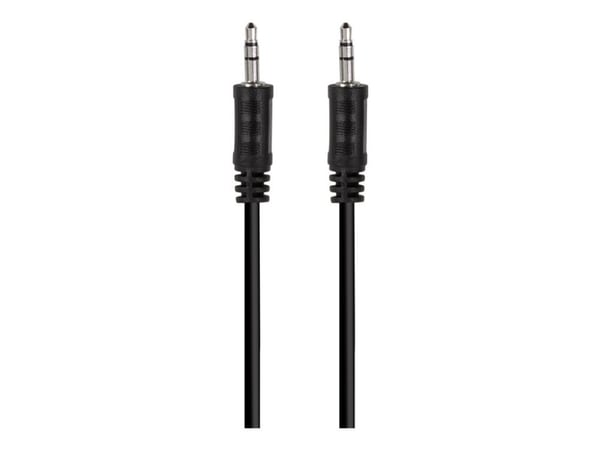 LogiLink - Äänikaapeli - stereo mini-jack uros stereo mini-jack uros - 10 m - musta