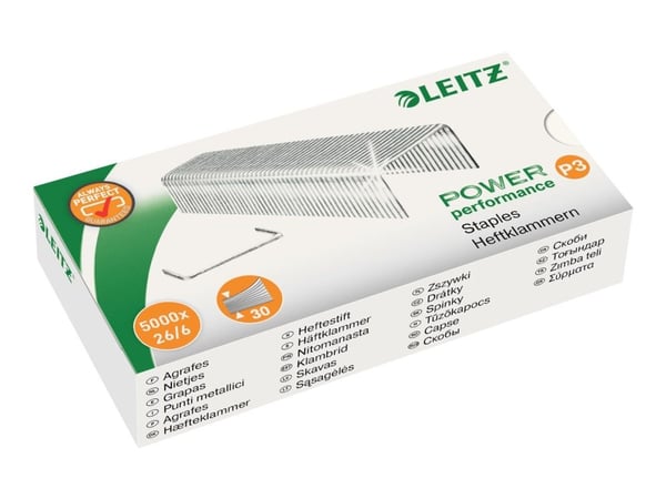 Hæfteklammer Leitz P3 26/6 til 5572 - (5.000 stk.)