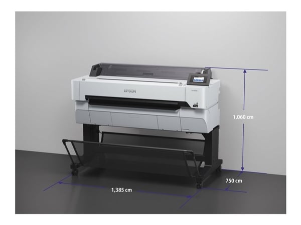 Epson SureColor SC-T5400M - 36" multifunksjonsskriver - farge - ink-jet - Rull (91,4 cm) (medie) - Gigabit LAN, Wi-Fi(n), USB-vert, USB 3.0