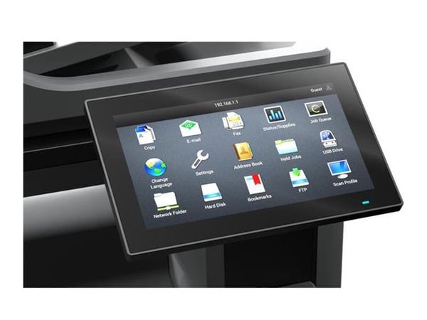 Lexmark CX635adwe - Multifunksjonsskriver - farge - laser - A4/Legal (medie) - opp til 39.5 spm (kopiering) - opp til 40 spm (trykking) - 250 ark -...
