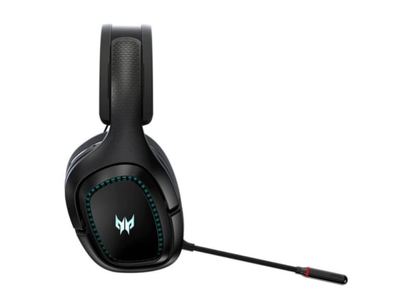 Acer Predator Galea 550 (PHR235) - Hodesett - full størrelse - Bluetooth / 2,4 GHz radiofrekvens - trådløs - svart