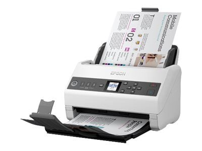 Epson WorkForce DS-730N - Dokumentskanner - Contact Image Sensor (CIS) - Dupleks - A4/Legal - 600 dpi x 600 dpi - inntil 40 spm (mono) / inntil 40 ...