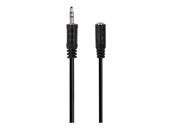 LogiLink - Lydforlengelseskabel - mini-phone stereo 3.5 mm hunn til mini-phone stereo 3.5 mm hann - 10 m - svart