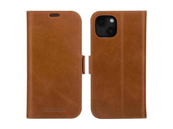 dbramante1928 Copenhagen, Folio-kotelo, Apple, iPhone 15 Plus, Ruskea