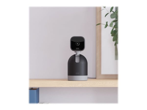 Blink Mini Pan-Tilt-kamera - mobil plug-in säkerhetskamera svart