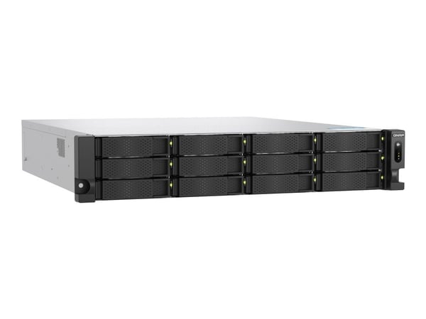 QNAP TS-873A, NAS, Tower, Ryzen Embedded, V1500B, 30,72 TB, Sort