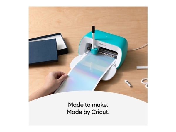 Cricut Joy Smart Label - Håndverksmateriale - 14 x 33 cm - 4 ark - sølv - permanent - vinyl