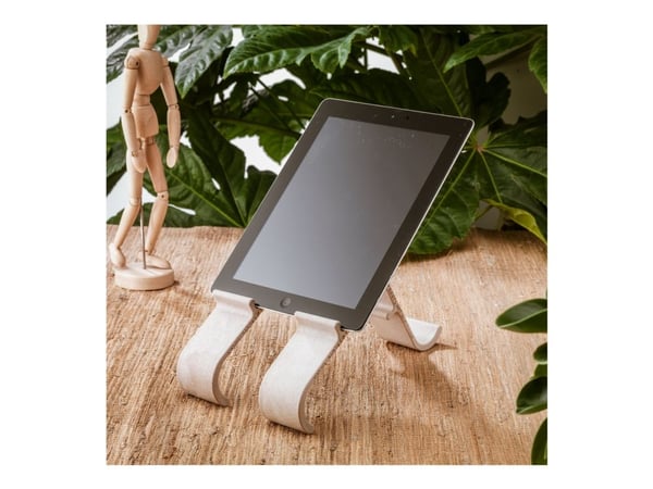 R-Go Tabletin ja kannettavan tietokoneen jalusta Treepod - Stander til notebook - hvid