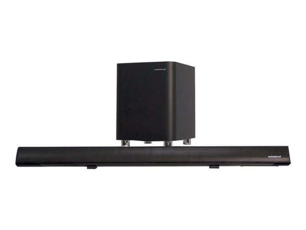 Nanoxia - Soundbar - 2.1-kanals - trådlös - Bluetooth - 120 Watt (Total)