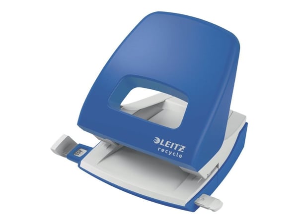 Leitz NeXXt Recycle - Hullstanser - 30 ark / 3 mm - plast, metall - blå