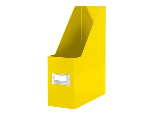 Tidsskriftsamler Click &amp; Store WOW gul