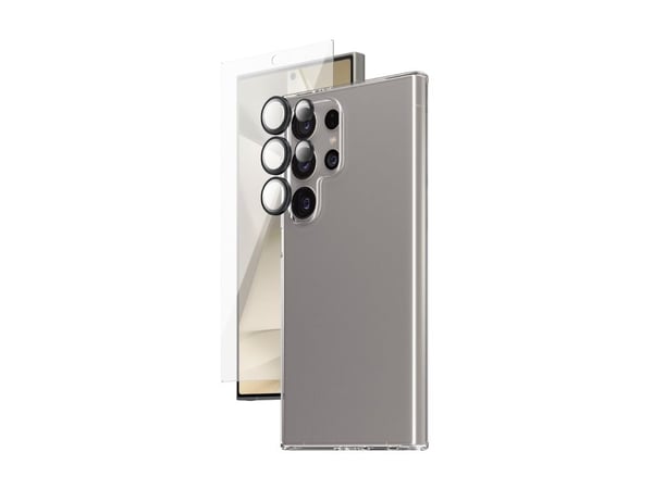 SAFE. by PanzerGlass - 3-i-1 Pakke - baksidedeksel for mobiltelefon - termoplast-polyuretan (TPU), plastikk - gjennomsiktig - for Samsung Galaxy S2...