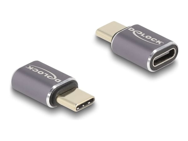 DeLOCK 60046, USB-C, USB-C, Antrasiitti