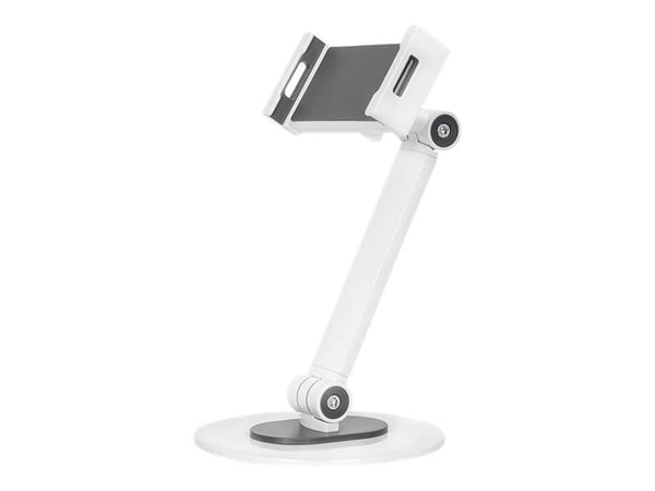 Neomounts DS15-540WH1 - Monteringssett (holder) - for nettbrett - hvit - skjermstørrelse: 4.7"-12.9" - skrivebord