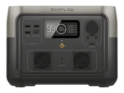 EcoFlow RIVER 2 Max - Kuljetuslaitteisto - Transportabel strømstation