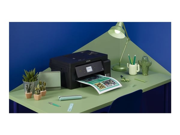 Epson EcoTank L14150 - Multifunksjonsskriver - farge - ink-jet - 297 x 432 mm (original) - A3 (medie) - opp til 17 spm (trykking) - 250 ark - 33.6 ...