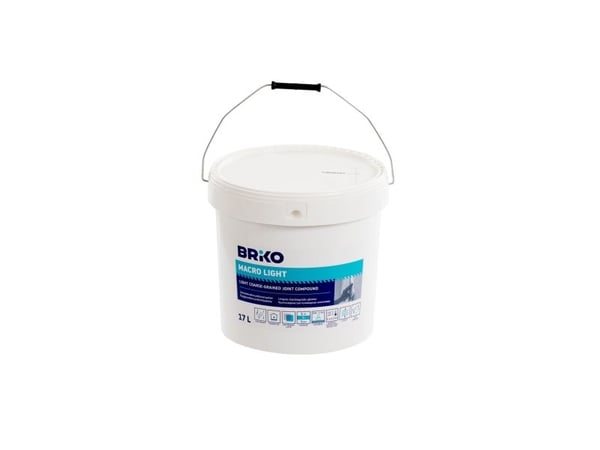 Briko spackel BRIKO MACRO LIGHT 17L hink
