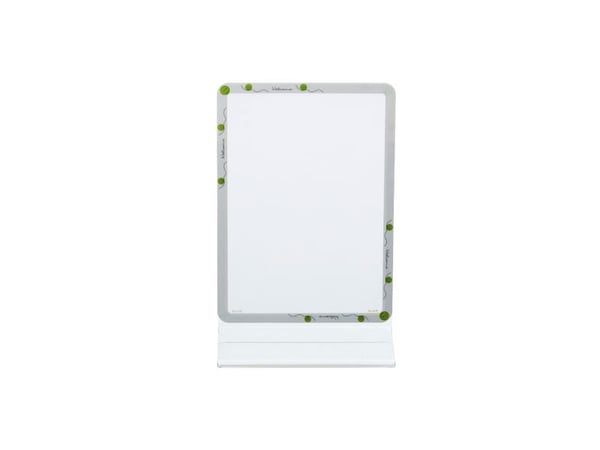 Securit® A4 T-borddisplay med magnetisk ramme "Smiley"