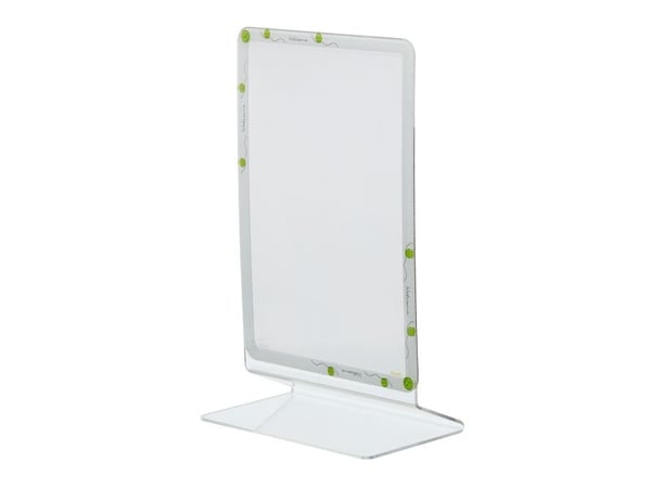 Securit® A4 T-borddisplay med magnetisk ramme "Smiley"