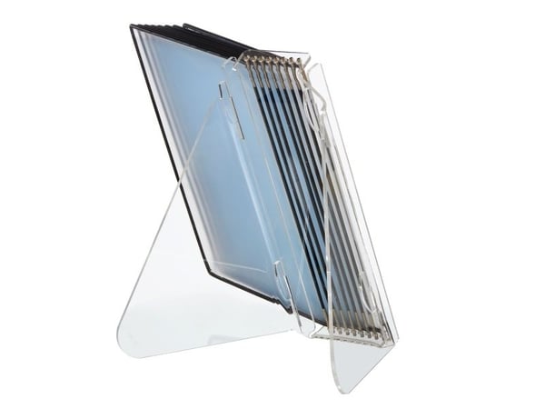 Securit® disk flip-display i akryl