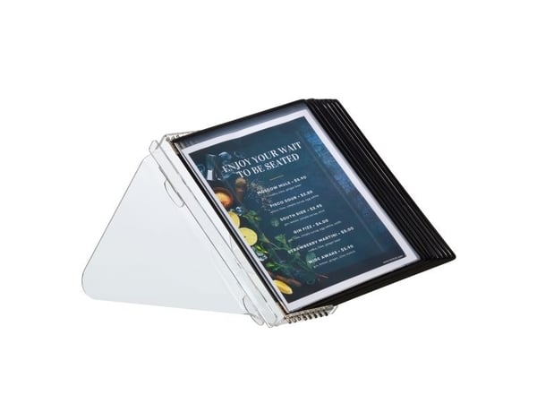 Securit® disk flip-display i akryl