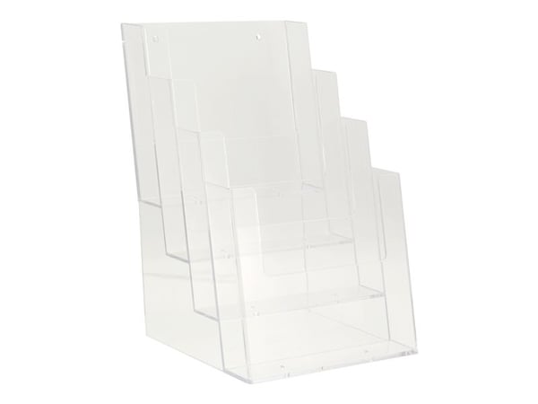 Securit® A5 brochureholder 4 rum Securit® A5 brochureholder 4 rum