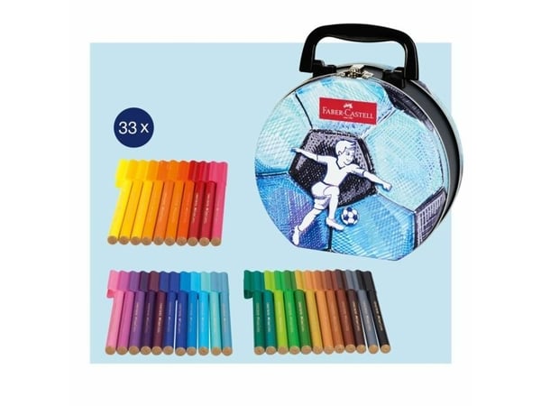 Faber-Castell 155538, Multifärg, Multifärg, 33 styck