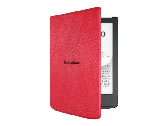 PocketBook - Lommebok for eBook-leser - PU imitasjonslær, bomull, plastikk - rød - for PocketBook Verse, Verse PRO