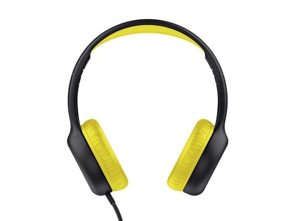Trust Nouna - Hodetelefoner med mikrofon - on-ear - kablet - 3,5 mm jakk - svart
