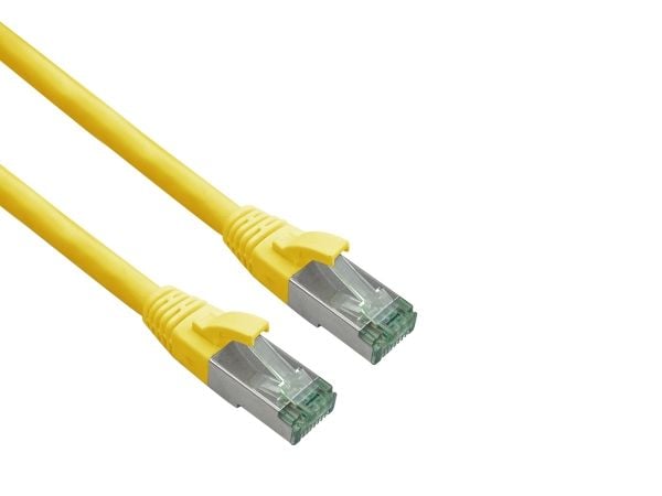Helos 363702, 0,15 m, Cat7, S/FTP (S-STP), RJ-45, RJ-45, Grønn, Gult