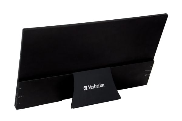 Verbatim PMT-17-4K - LCD-skjerm - 17.3" - portabel - berøringsskjerm - 3840 x 2160 4K - IPS - 400 cd/m² - 1200:1 - 6 ms - HDMI, 2xUSB-C