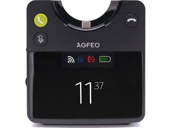 AGFEO Infinity Basis-Station, Basstation, Plast, 276 g, Svart