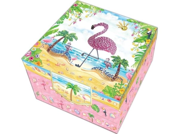 PECOWARE 178FM boksesett med skuffe FLAMINGO