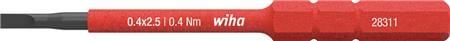 Wiha slimBit, 1 kpl, avaus, 2,5 mm, 75 mm, 8 g