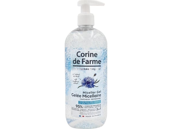Corine de Farme 040647, Kvinner, 500 ml, Universell, Rensende, Rensende, 1 stykker, Pumpe flaske