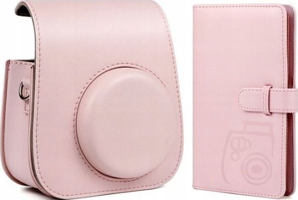 Pokrowiec LoveInstant 2w1 Futerał-deksel Fuji Instax Mini 11 + Album Różowy Pokrowiec LoveInstant 2w1 Futerał-deksel Fuji Instax Mini 11 + Album Różowy