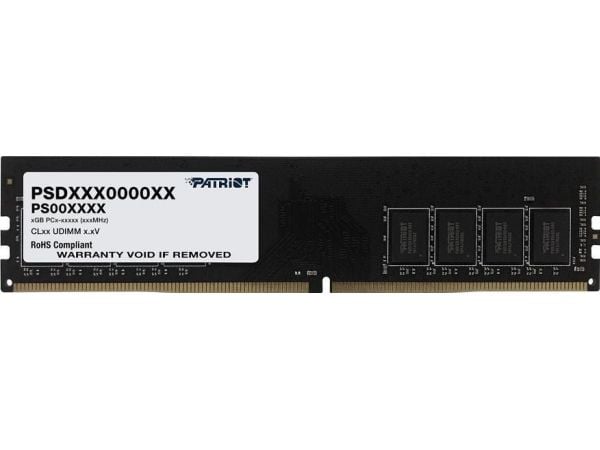 Patriot Signature Line - DDR4 - modul - 8 GB - DIMM 288-pin - 1333 MHz / PC4-21300 - CL19 - 1.2 V - ikke-bufret - ikke-ECC