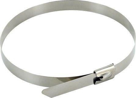 Schwaiger - Kabelfestebånd - stainless steel - 25 cm - sølv (en pakke 10)