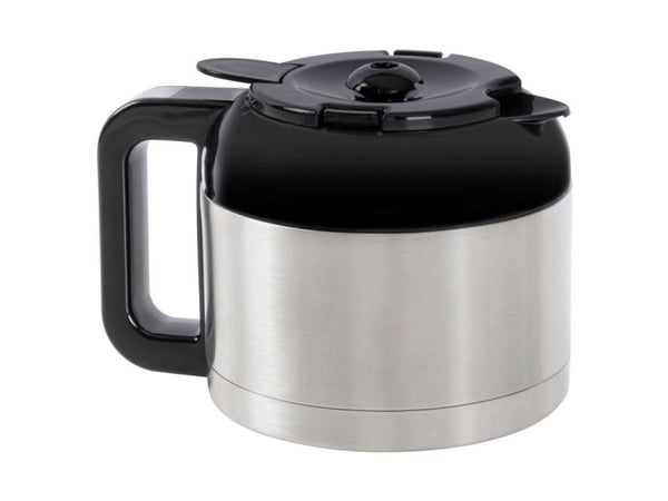 Clatronic KA 3805, Kaffebrygger (drypp), 1,2 l, Malt kaffe, 800 W, Sort, Rustfritt stål