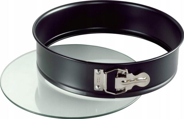 Kaiser 23.0062.2026, Kakeform, Rund, 3,6 l, Sort, Stål, 28 cm